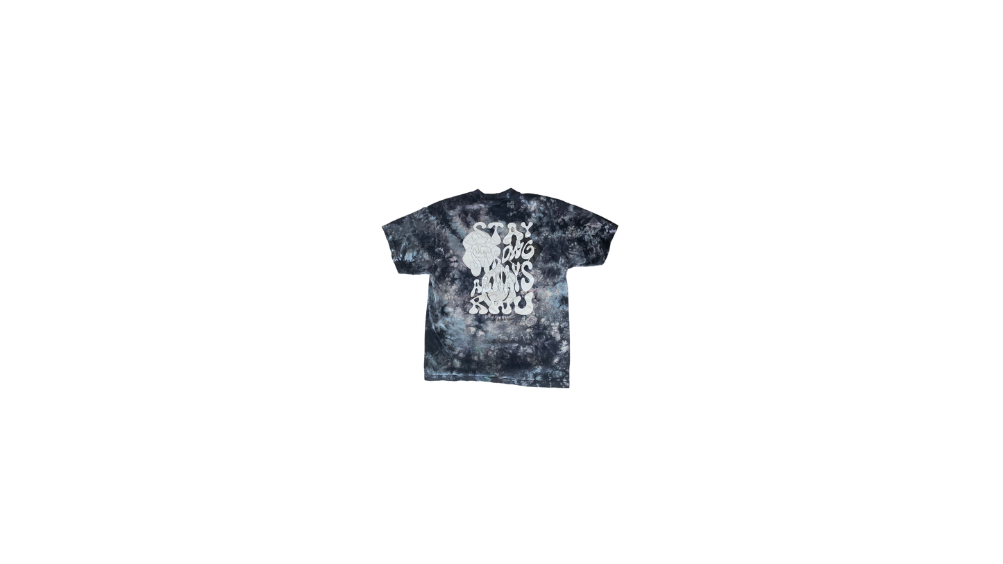 RWU Galaxy Tie Die "Smiley" Tee