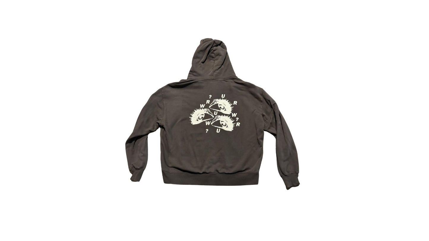RWU "Triple Eye" Double Zipper Hoodie